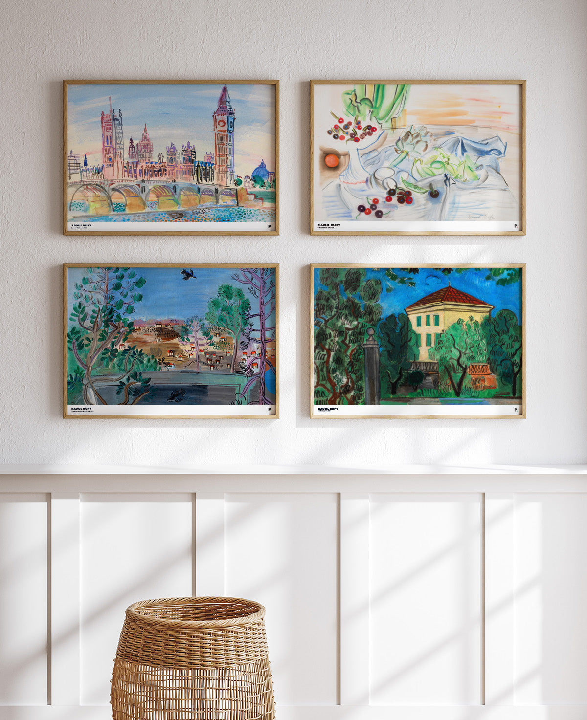 Raoul Dufy - Fenêtre ouverte à Golfe-Juan (1925)