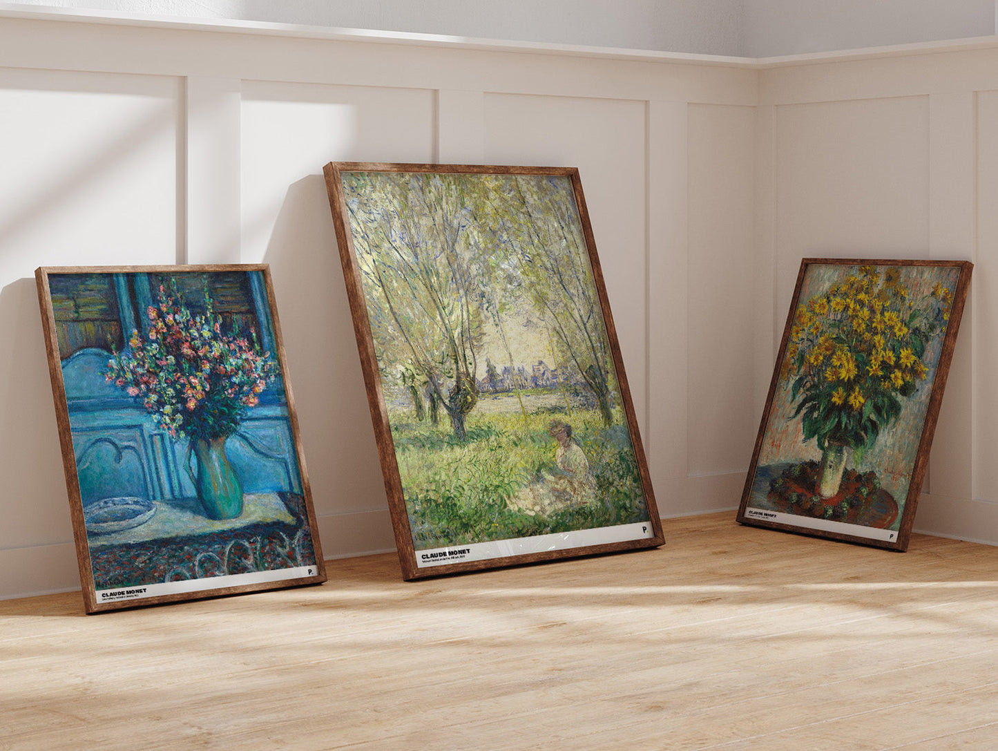 Claude Monet - Les mufliers, intérieur à Giverny (1922)