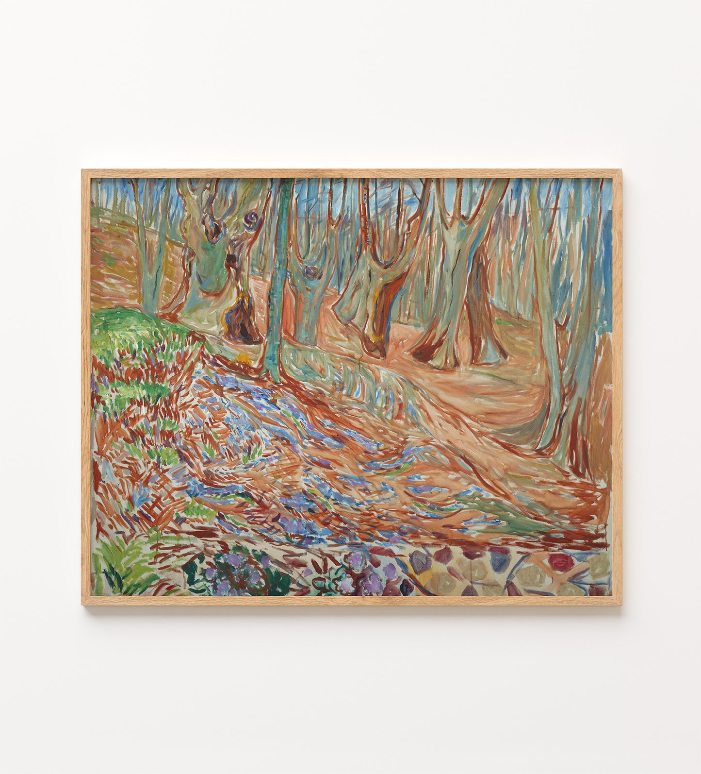 Edvard Munch - Vår i almeskogen (1923)
