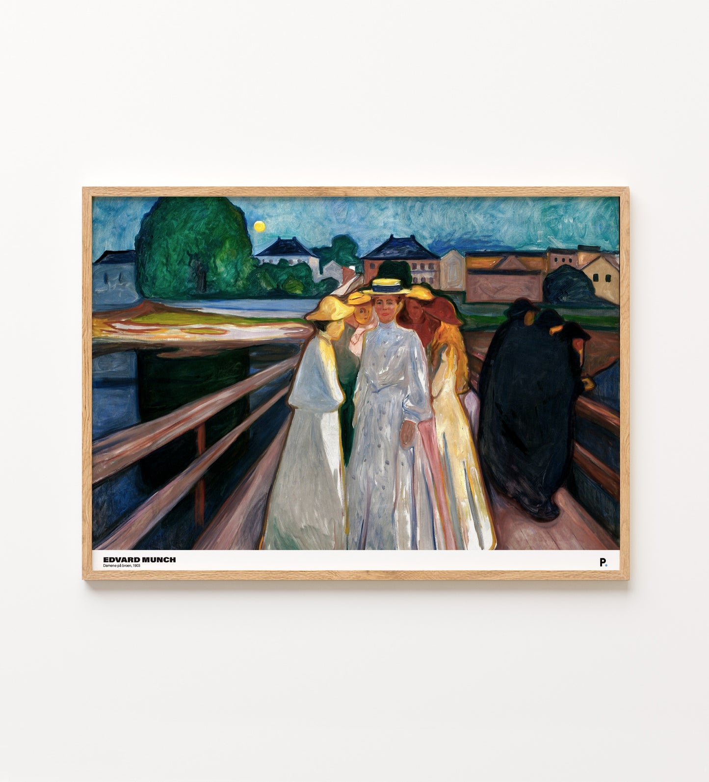 Edvard Munch - Damene på broen (1903)