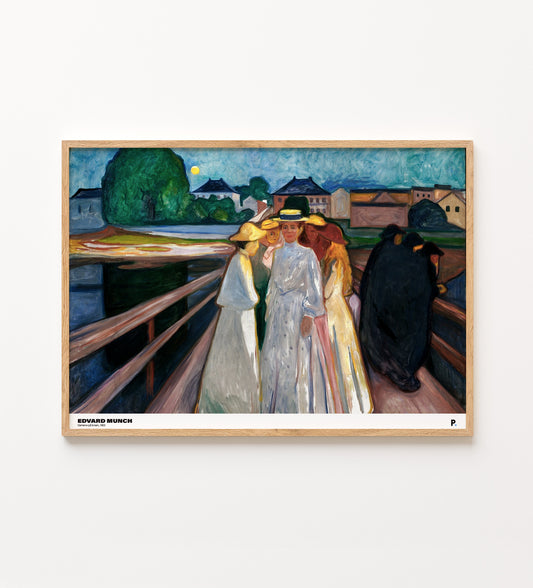 Edvard Munch - Damene på broen (1903)