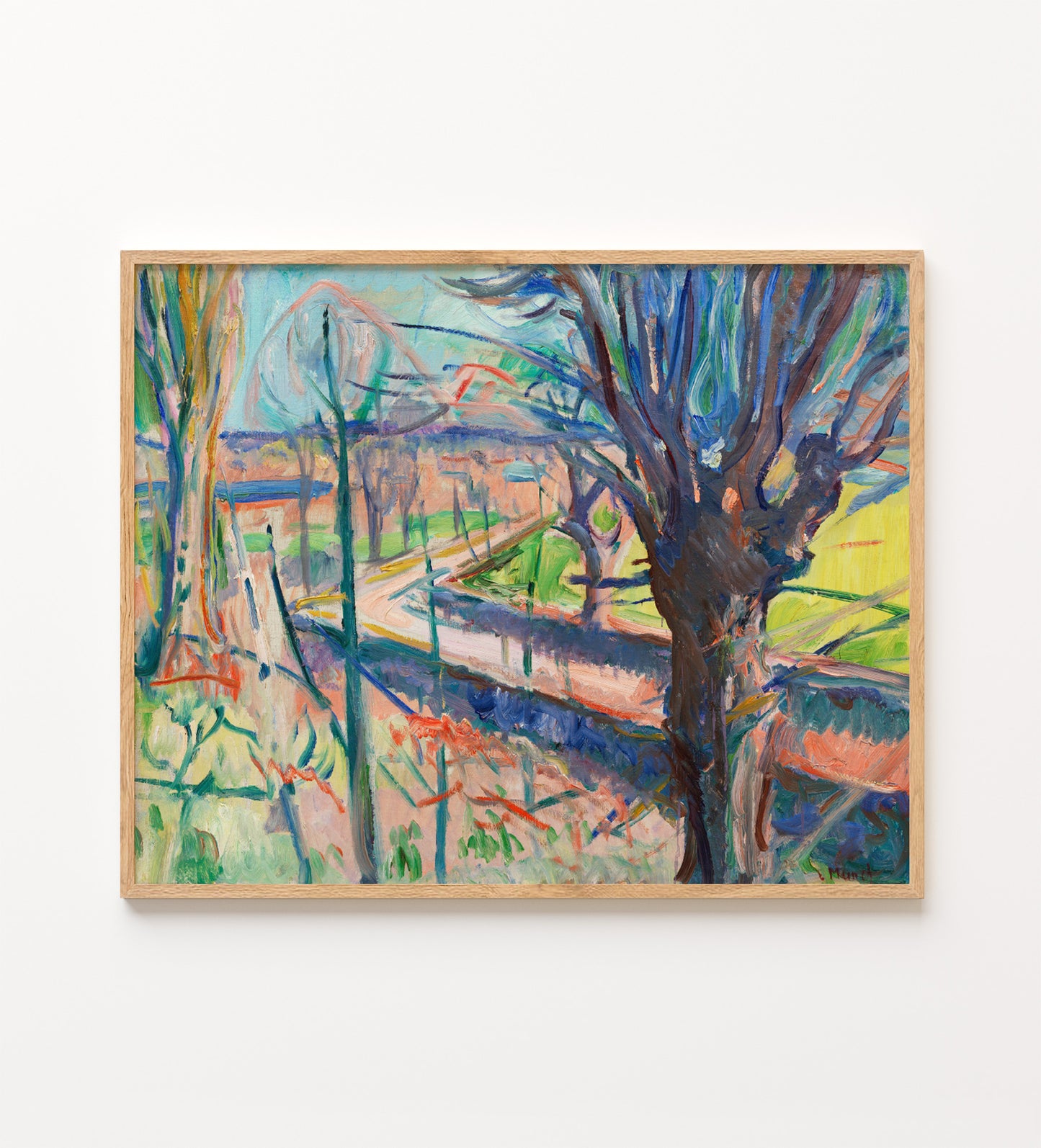 Edvard Munch - Vårdag på Jeløya (1915)