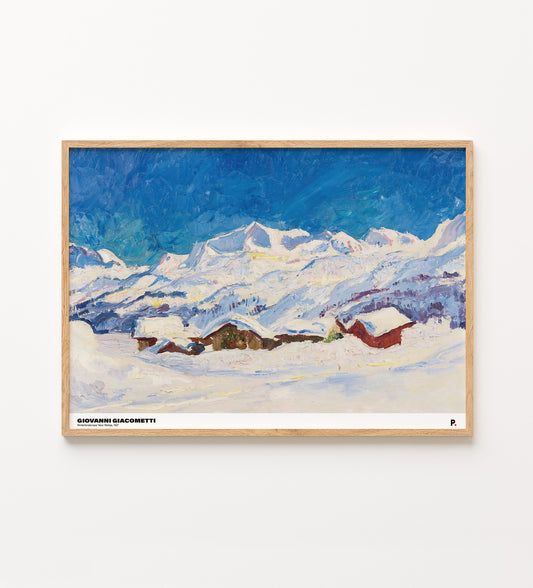 Giovanni Giacometti - Winter landscape Near Maloja, 1927