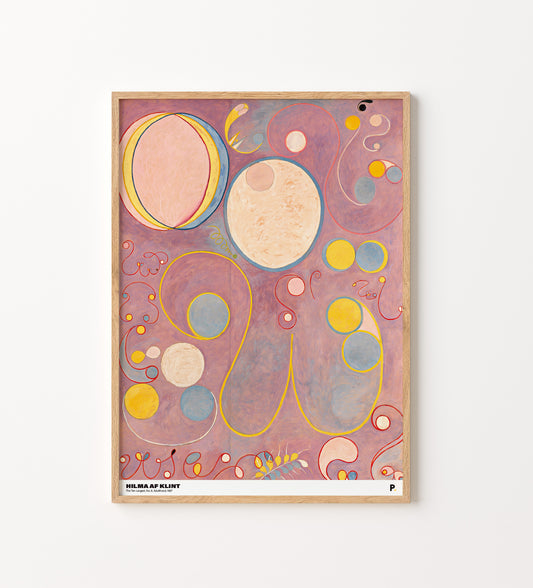 Hilma af Klint - The Ten Largest, No. 8, Adulthood (1907)