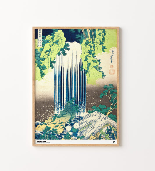 Hokusai - Yōrō Falls in Mino Province (1833-1834)