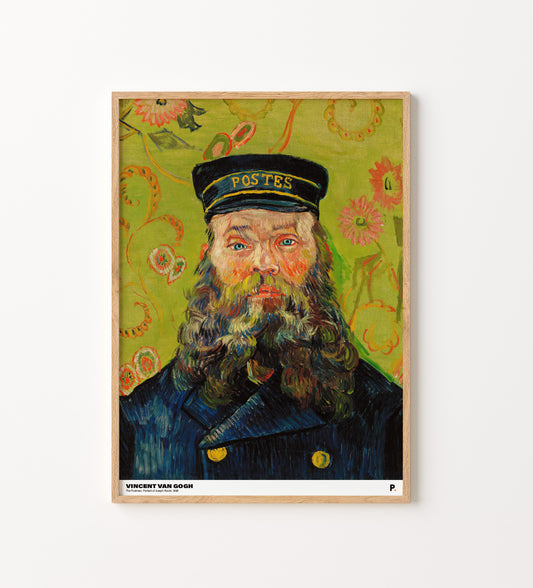 Vincent van Gogh - The Postman- Portrait of Joseph Roulin (1888)