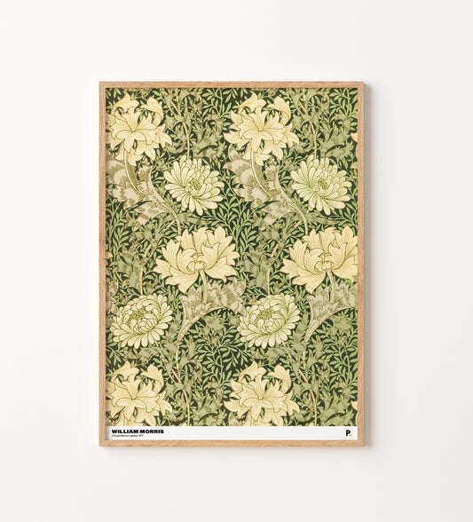 William Morris - Chrysanthemum pattern (1877)