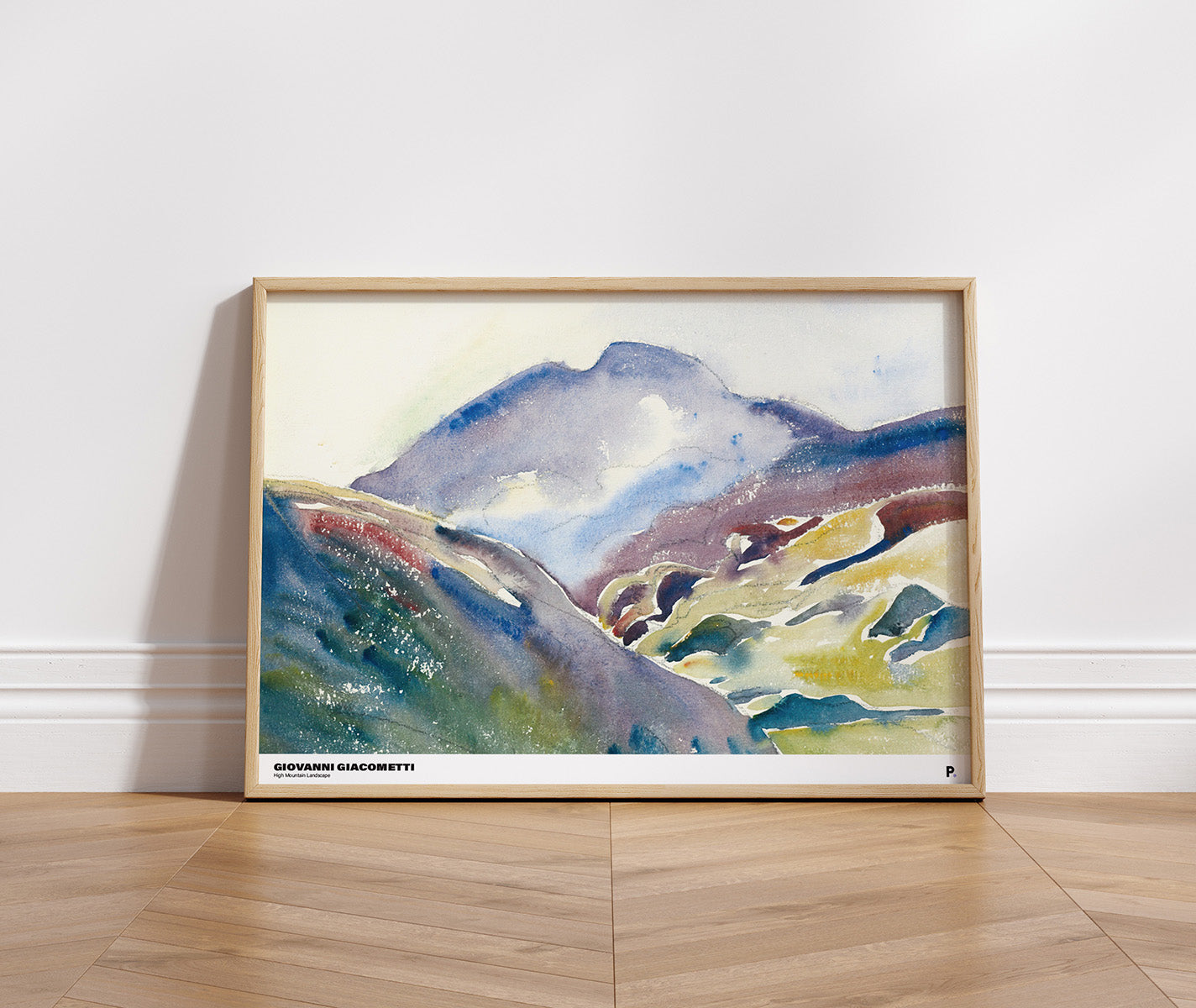 Giovanni Giacometti - High Mountain Landscape