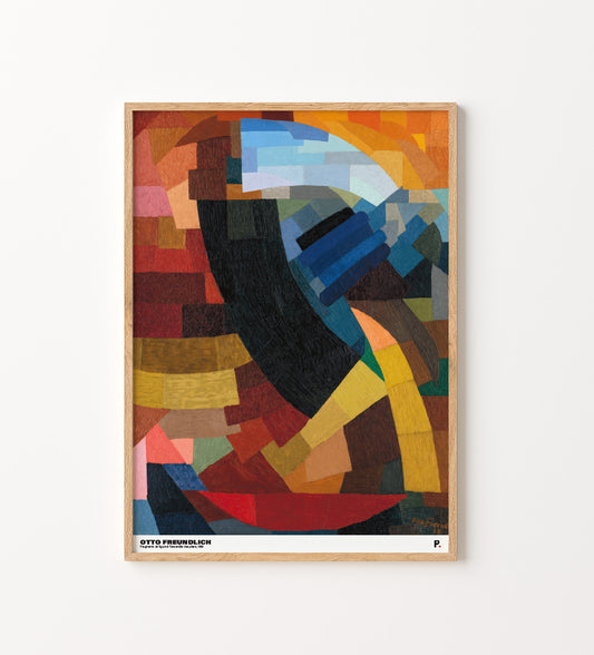 Otto Freundlich - Fragments de figure à l’ensemble des plans (1928)