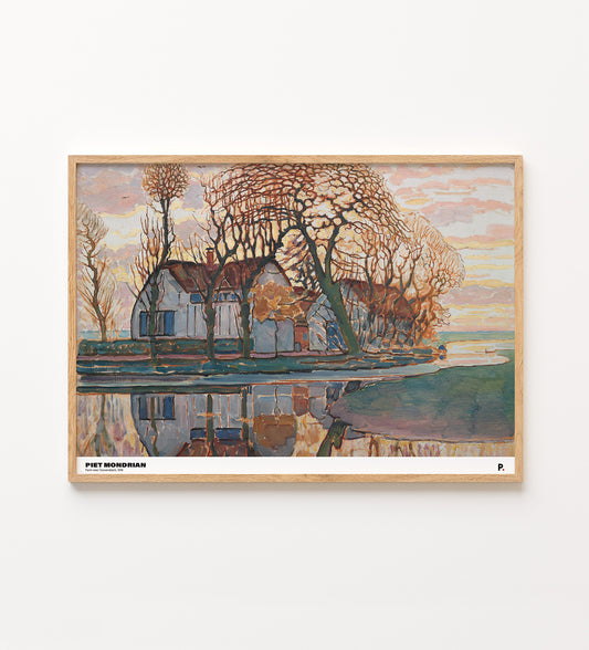 Piet Mondrian - Farm near Duivendrech, 1916