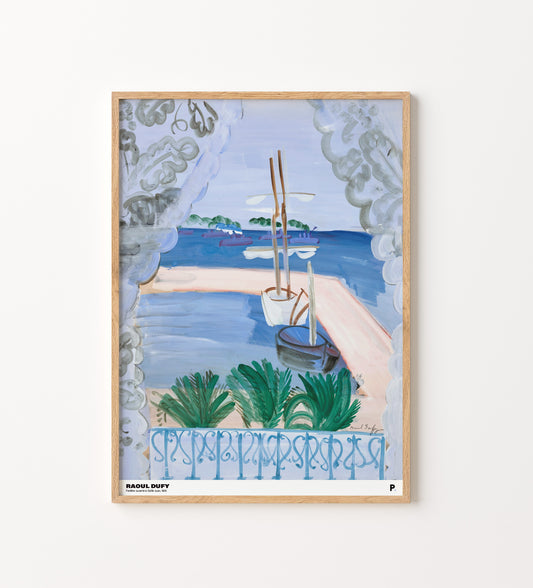 Raoul Dufy - Fenêtre ouverte à Golfe-Juan (1925)