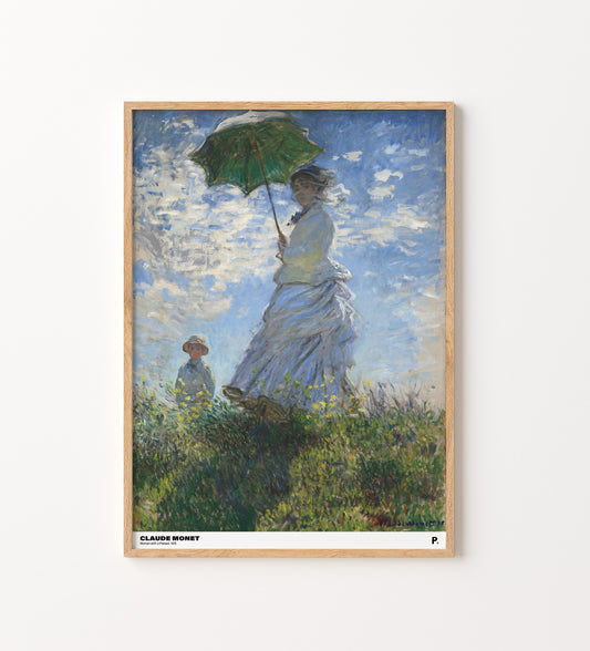 Claude Monet - Woman with a Parasol (1875)