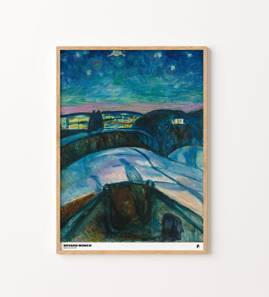 Edvard Munch - Stjernenatt (1922-1924)