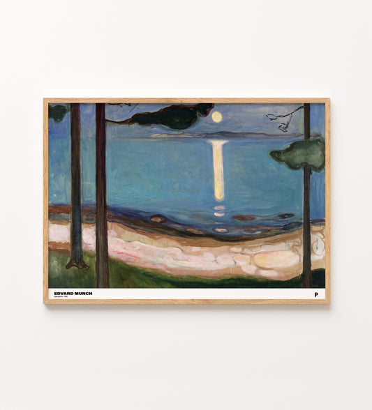 Edvard Munch - Måneskinn (1895)