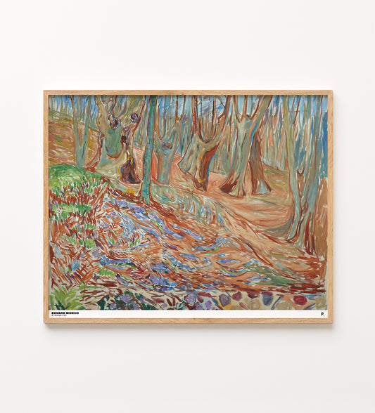 Edvard Munch - Vår i almeskogen (1923)