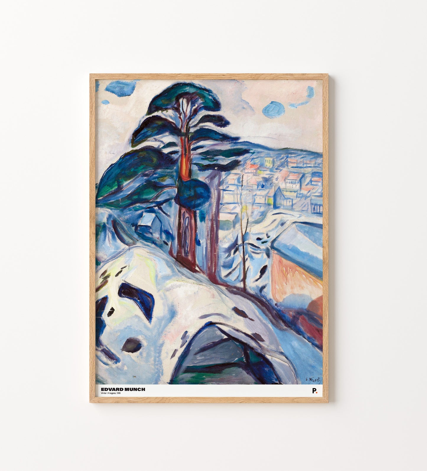 Edvard Munch - Vinter i Kragerø (1916)