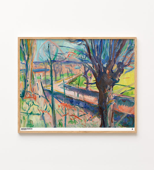 Edvard Munch - Vårdag på Jeløya (1915)