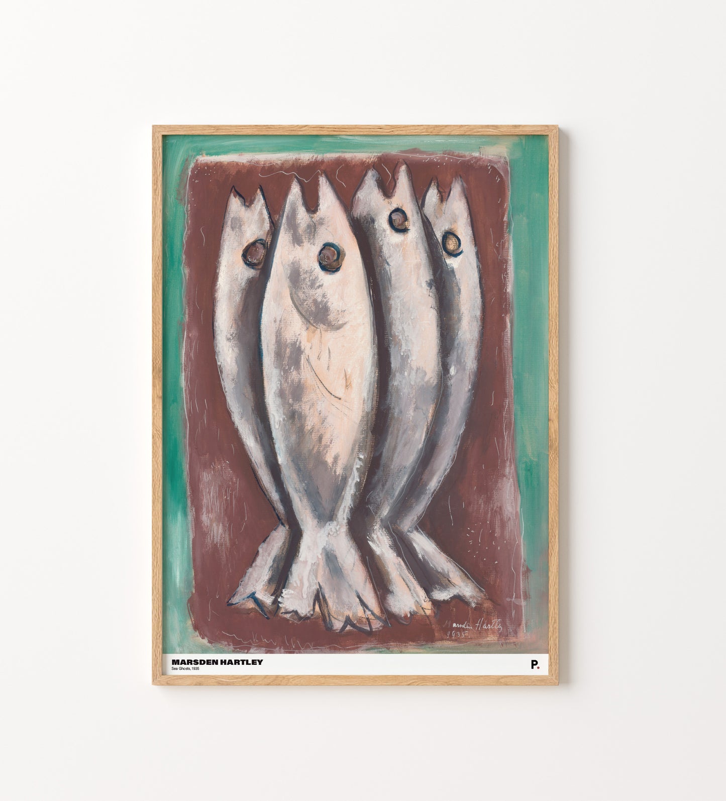 Marsden Hartley - Sea Ghosts (1935)