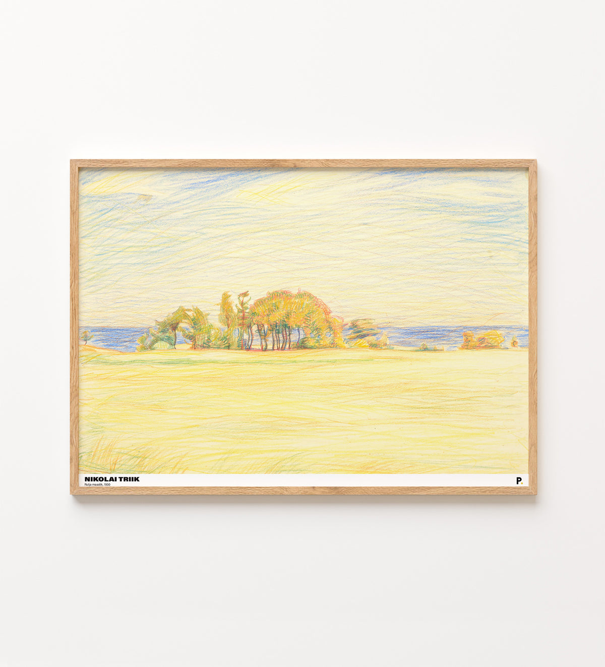 Nikolai Triik - Rutja maastik, 1930
