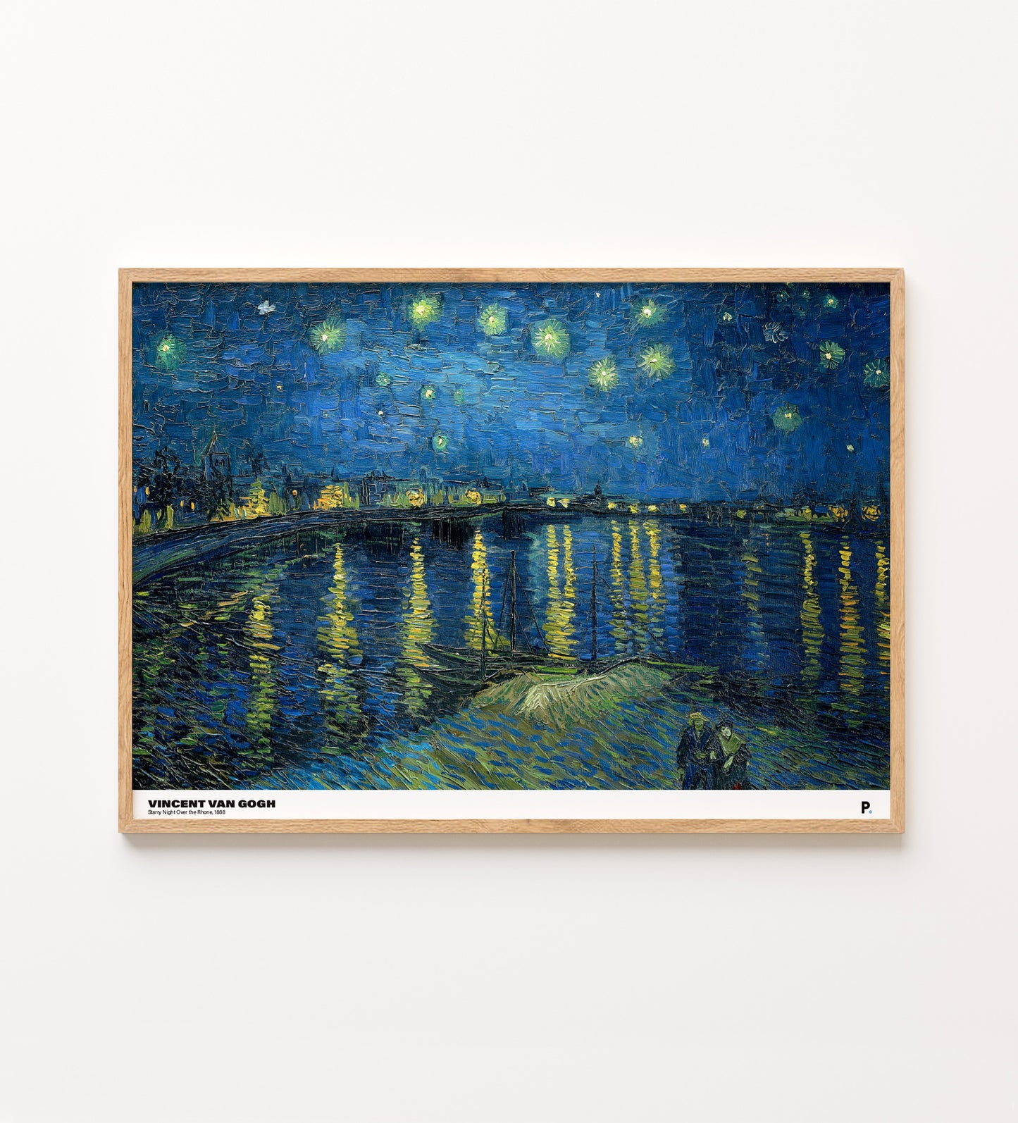 Vincent van Gogh - Starry Night Over the Rhone (1888)