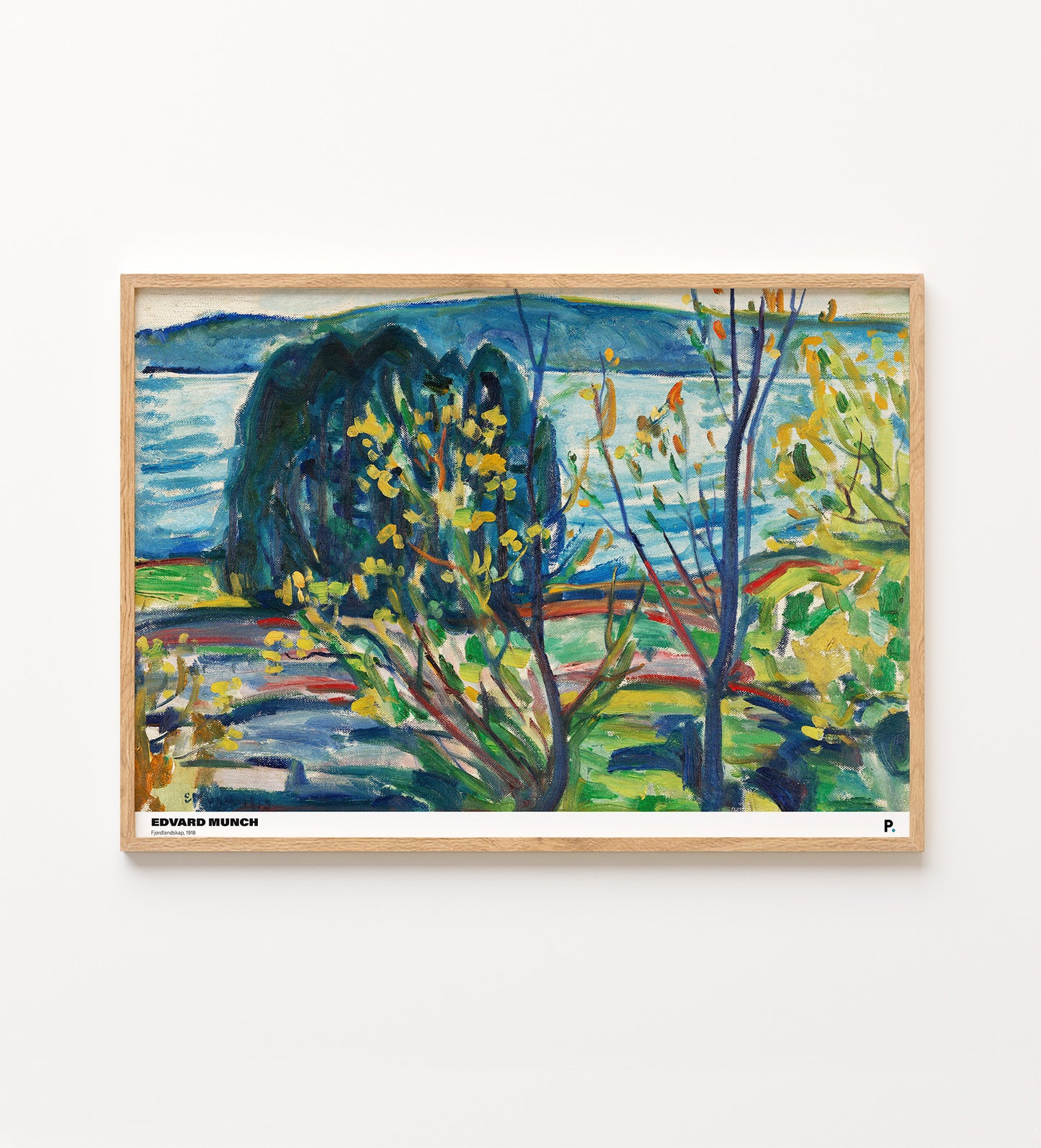 Edvard Munch - Fjordlandskap (1918)