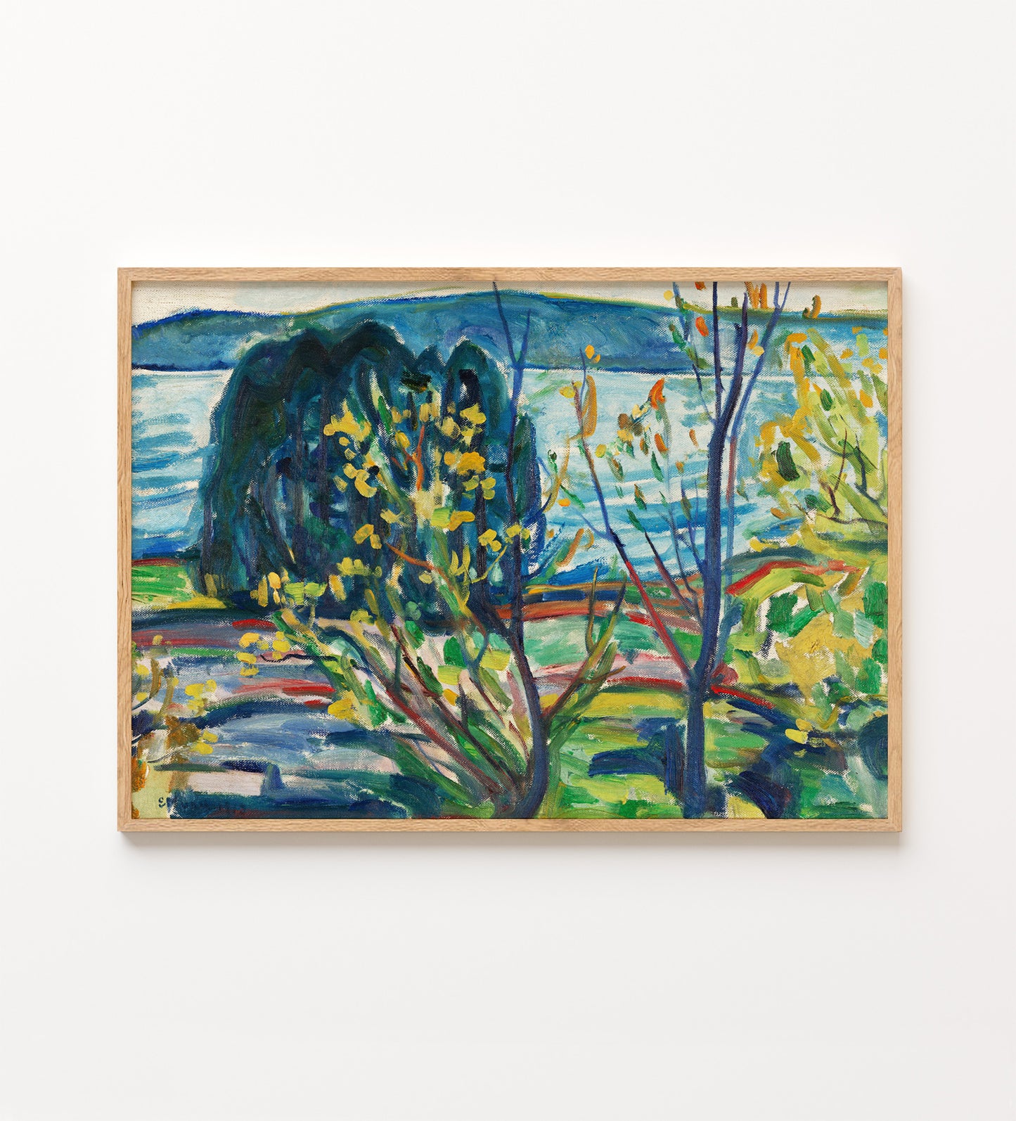 Edvard Munch - Fjordlandskap (1918)