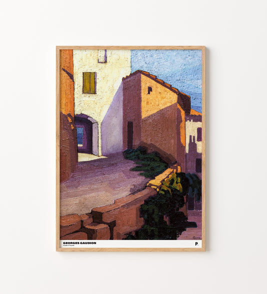 George Gaudion - Houses in Puycelsi