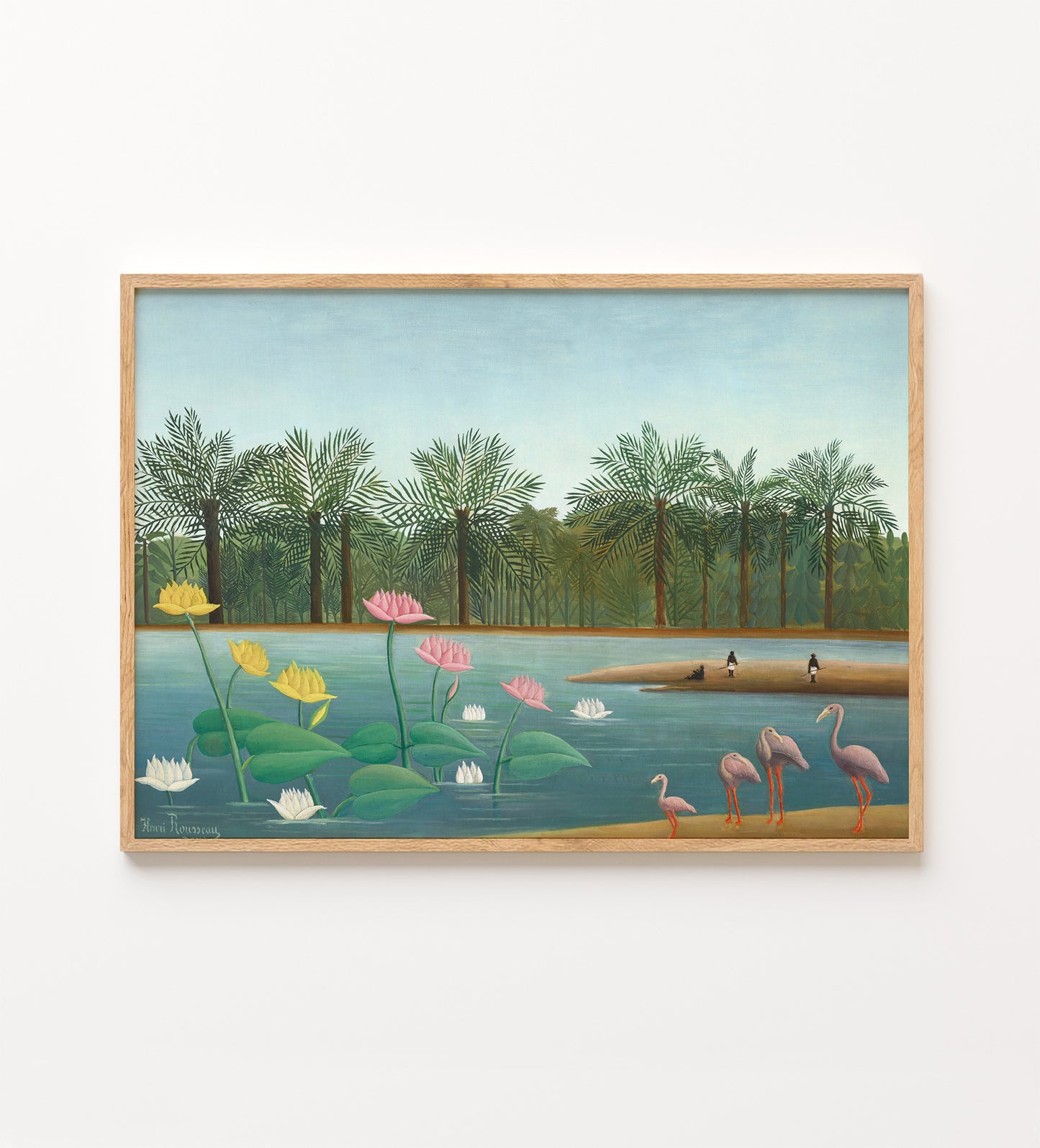 Henri Rousseau - Les Flamants, 1910