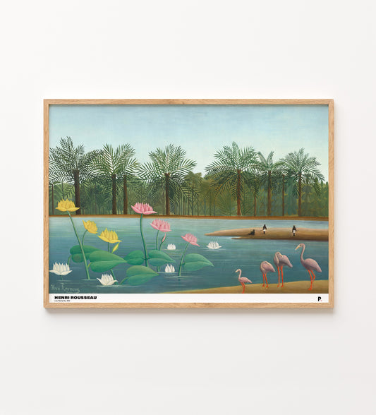 Henri Rousseau - Les Flamants, 1910