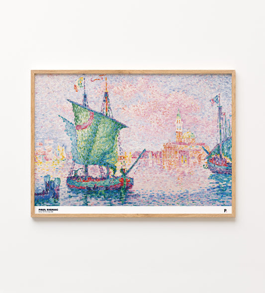 Paul Signac - Venice, The Pink Cloud (1909)