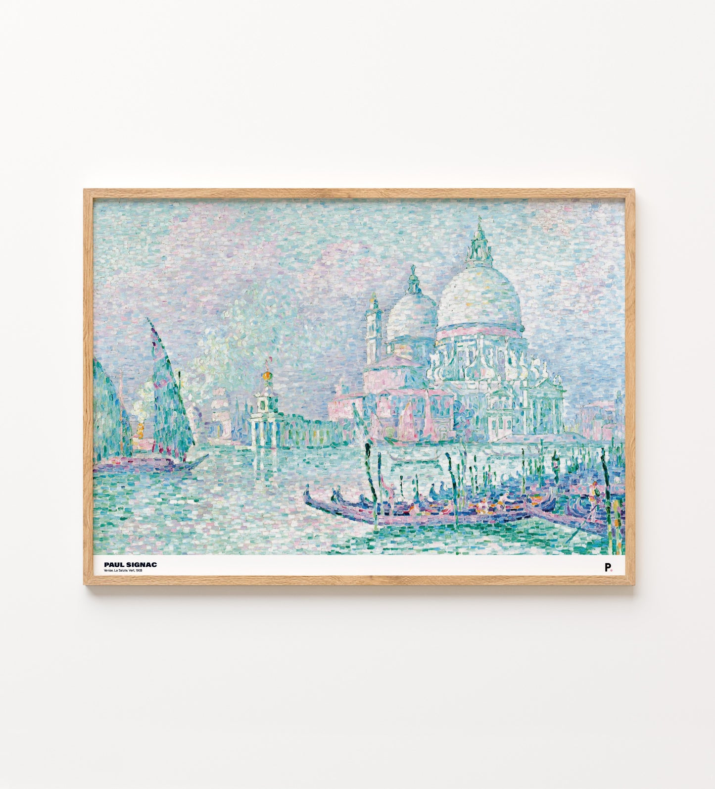 Paul Signac - Venise. La Salute. Vert (1908)